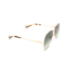 Chloé CH0183S aviator Sunglasses 004 gold - product thumbnail 2/5