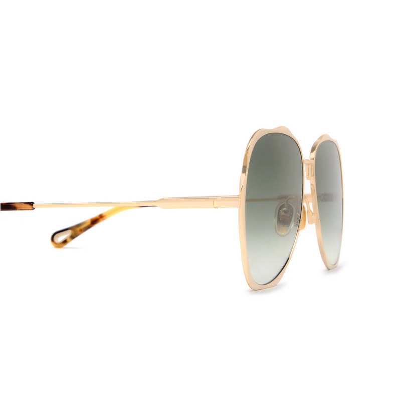 Chloé CH0183S aviator Sunglasses 004 gold - 3/5
