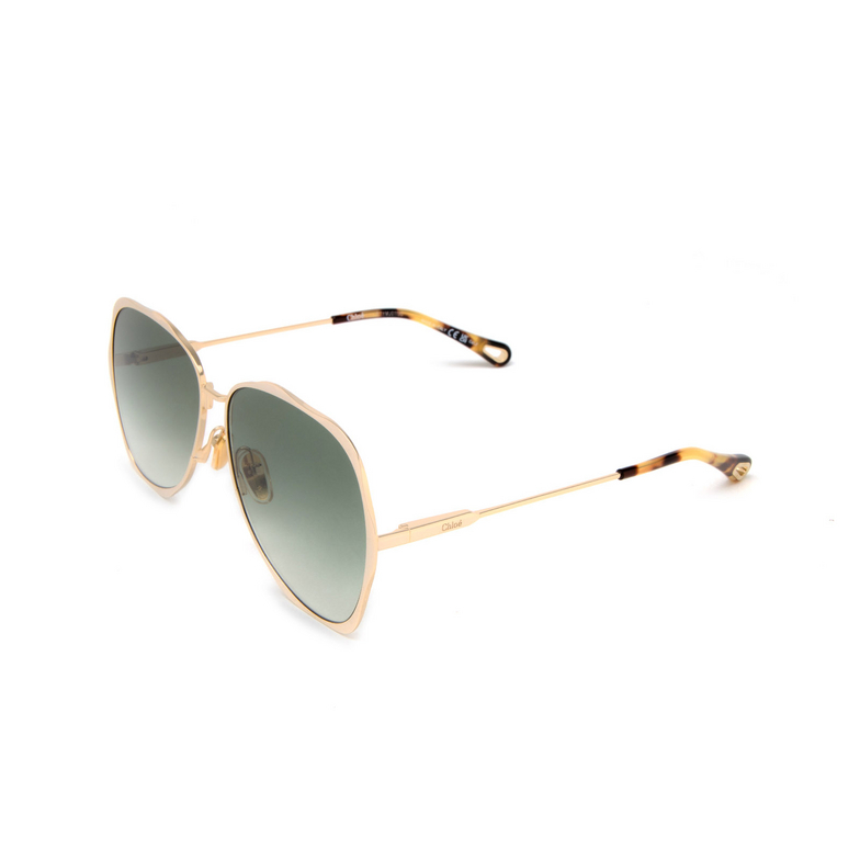 Chloé CH0183S aviator Sunglasses 004 gold - 4/5