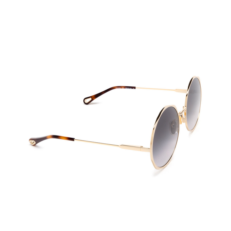 Chloé CH0184S round Sunglasses 001 gold - 2/4