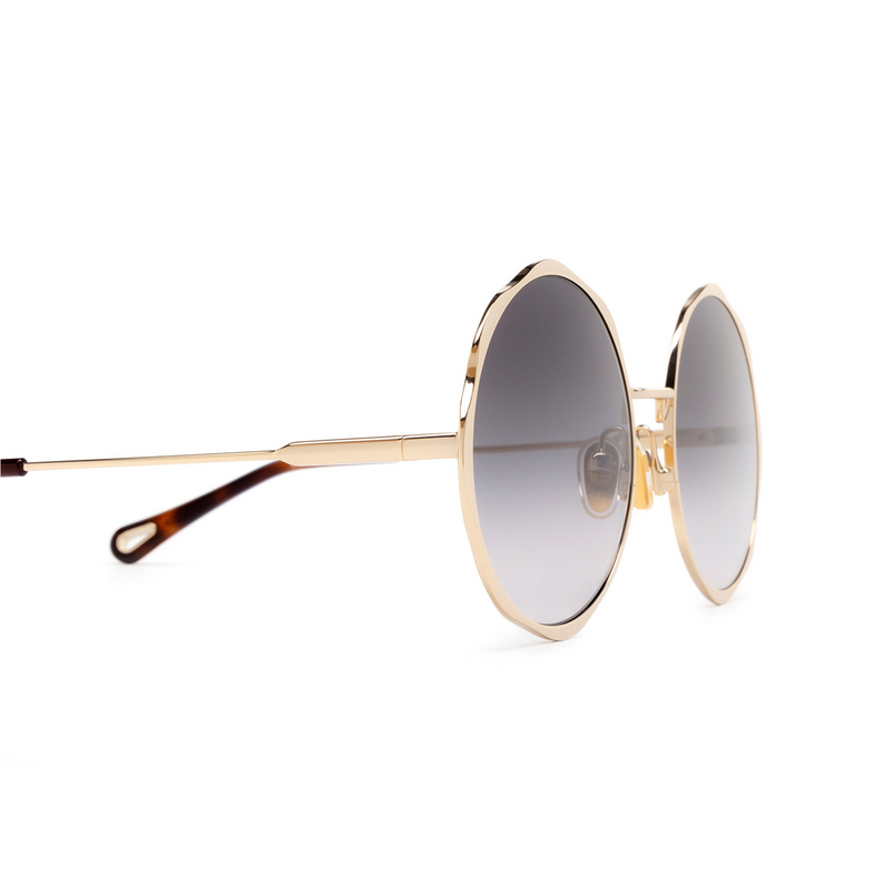 Chloé CH0184S round Sunglasses 001 gold - 3/4