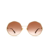 Chloé CH0184S round Sunglasses 003 gold - product thumbnail 1/5