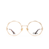Chloé CH0185O round Eyeglasses 001 gold - product thumbnail 1/5