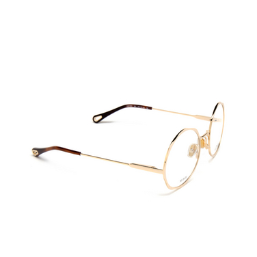 Chloé CH0185O Korrektionsbrillen 001 gold - Dreiviertelansicht