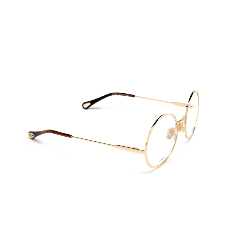 Chloé CH0185O round Eyeglasses 001 gold - 2/5