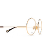 Chloé CH0185O round Eyeglasses 001 gold - product thumbnail 3/5
