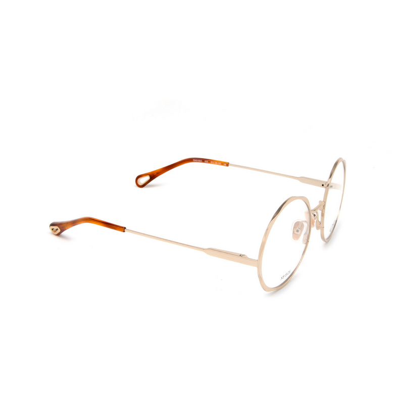 Chloé CH0185O round Eyeglasses 002 gold - 2/5