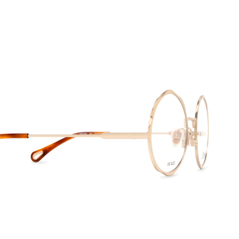 Chloé CH0185O round Eyeglasses 002 gold - 3/5
