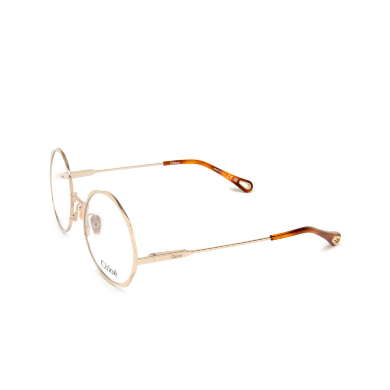 Chloé CH0185O round Eyeglasses 002 gold - 4/5