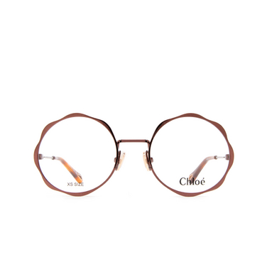 Chloé CH0185O round Eyeglasses 003 brown - front view