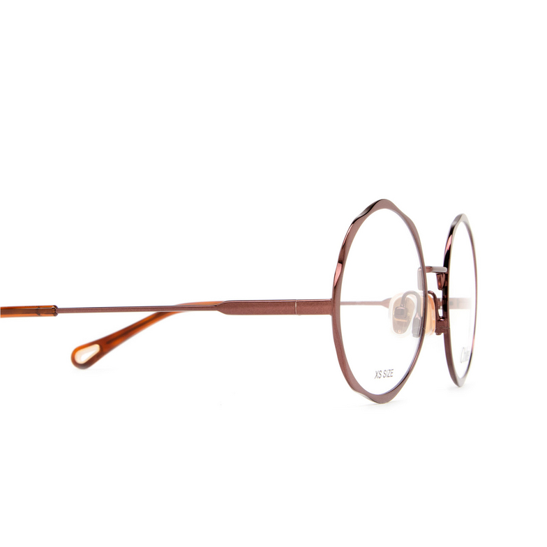 Chloé CH0185O round Eyeglasses 003 brown - 3/5