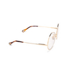 Chloé CH0185S round Sunglasses 001 gold - product thumbnail 2/4
