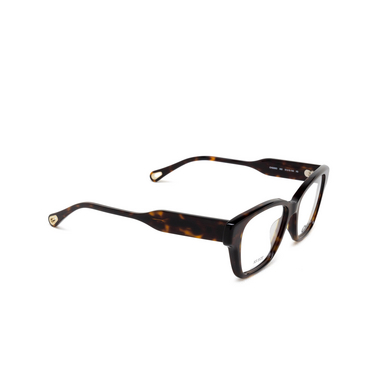 Chloé CH0200O Korrektionsbrillen 002 havana - Dreiviertelansicht