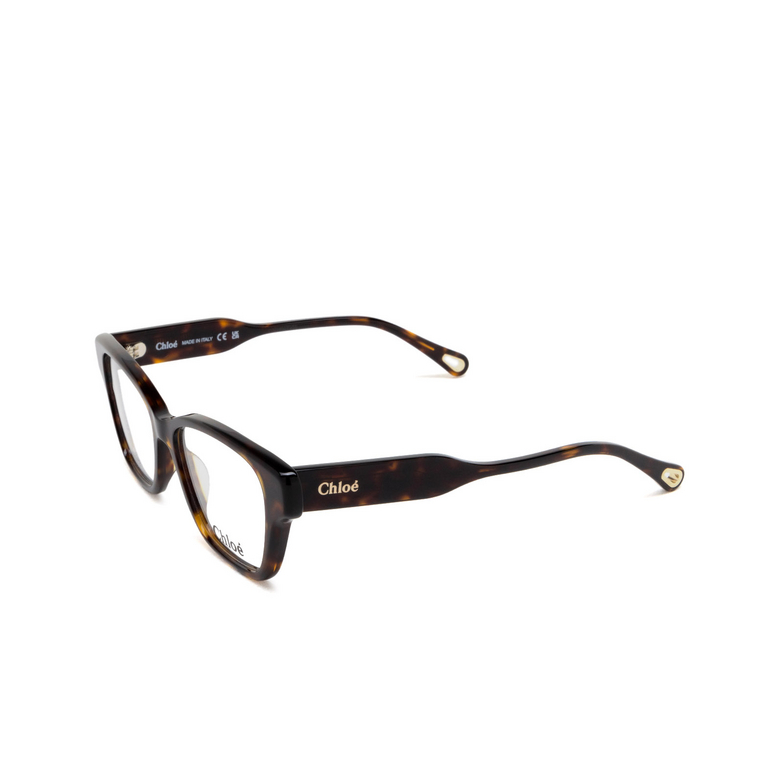 Chloé CH0200O cateye Eyeglasses 002 havana - 4/5