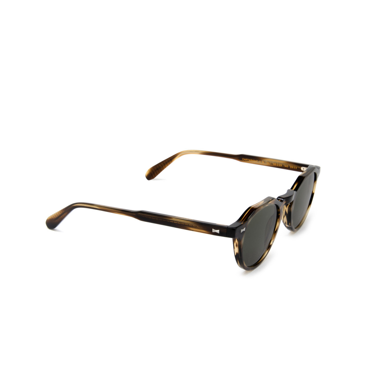 Cubitts CARTWRIGHT Sunglasses CAT-R-OLI Olive - three-quarters view