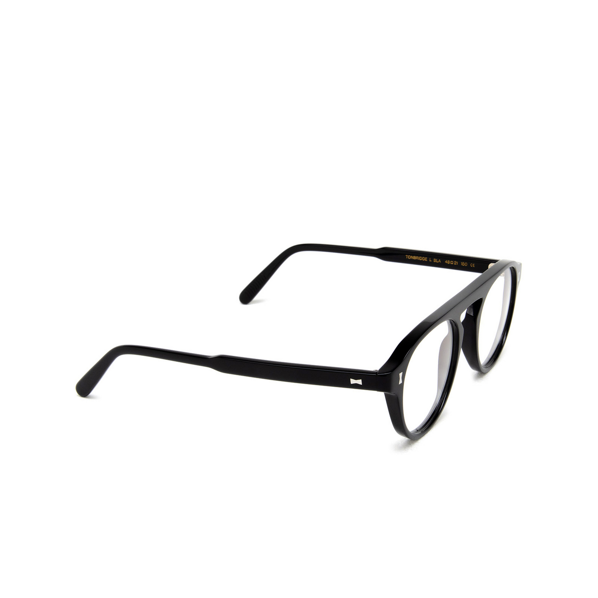 Cubitts TONBRIDGE Eyeglasses TON-L-BLA Black - three-quarters view
