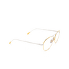 Cutler and Gross 0002 Eyeglasses 04 yellow gold 24k + rhodium 18k - product thumbnail 2/4