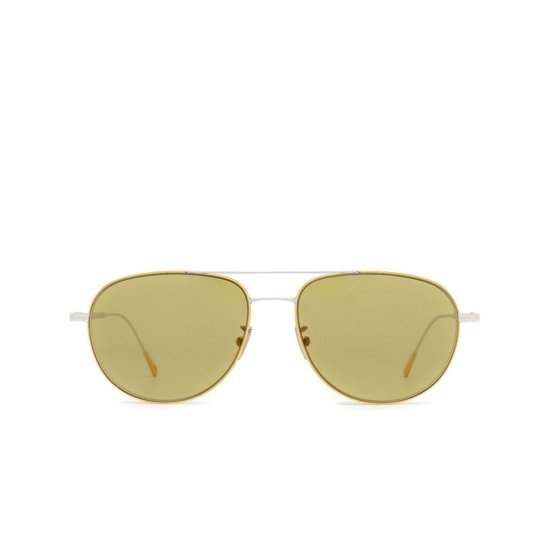 Cutler and Gross 0002 Sunglasses 04 yellow gold 24k + rhodium 18k - 1/4