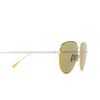 Cutler and Gross 0002 Sunglasses 04 yellow gold 24k + rhodium 18k - product thumbnail 3/4