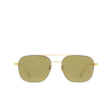 Cutler and Gross 0003 Sunglasses 04 gold 24 kt/rhodium - front view
