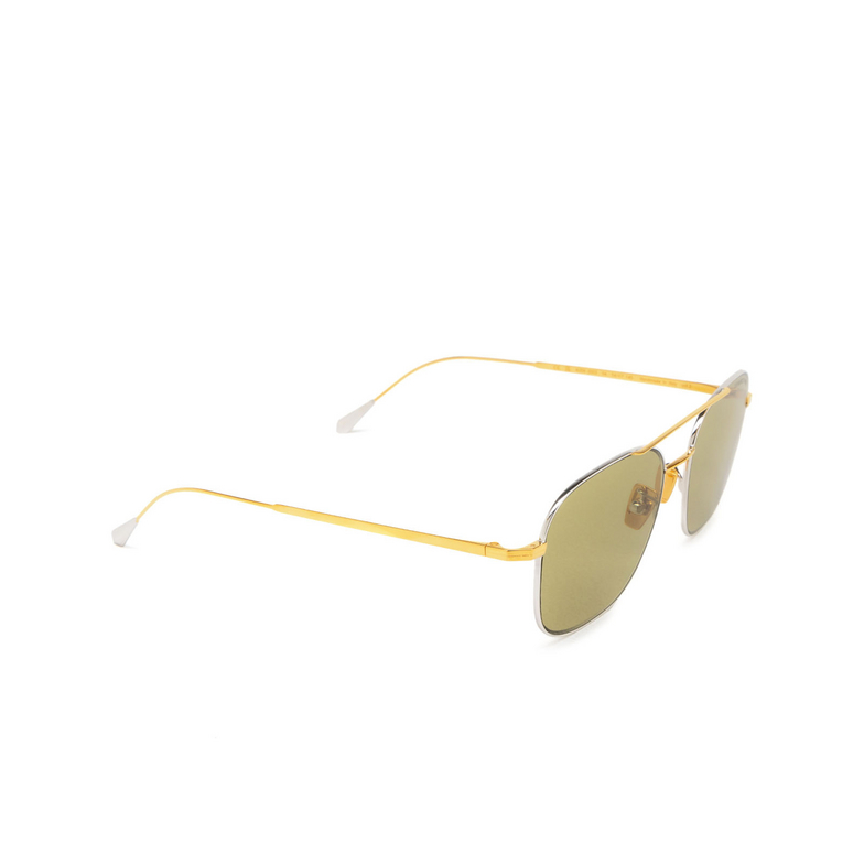 Cutler and Gross 0003 Sunglasses 04 gold 24 kt/rhodium - 2/4