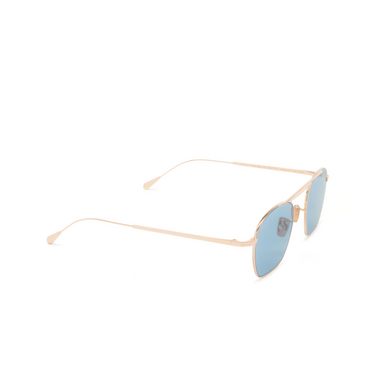 Cutler and Gross 0004 Sunglasses 02 rose gold - three-quarters view
