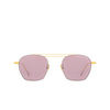 Cutler and Gross 0004 Sunglasses 04 gold 24 kt / rhodium - product thumbnail 1/4