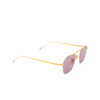 Cutler and Gross 0004 Sunglasses 04 gold 24 kt / rhodium - product thumbnail 2/4