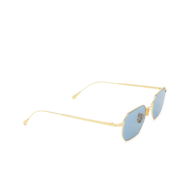 Cutler and Gross 0005 Sunglasses 03 gold 18kt - three-quarters view