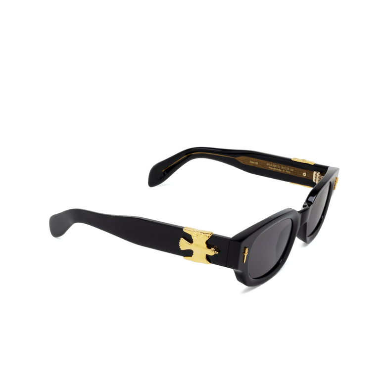 Cutler and Gross 004 GOLD Sunglasses 01 black gold - 2/4