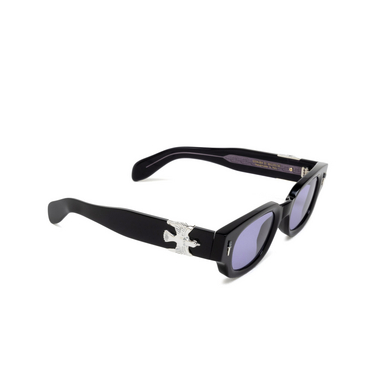 Cutler and Gross 004 Sunglasses 01 black - three-quarters view