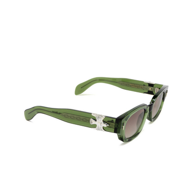 Cutler and Gross 004 Sunglasses 03 leaf green - three-quarters view