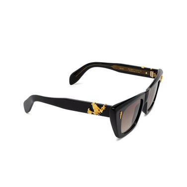 Cutler and Gross 008 GOLD SUN LOVE AND DEATH 01 Black Gold 01 black gold - front view