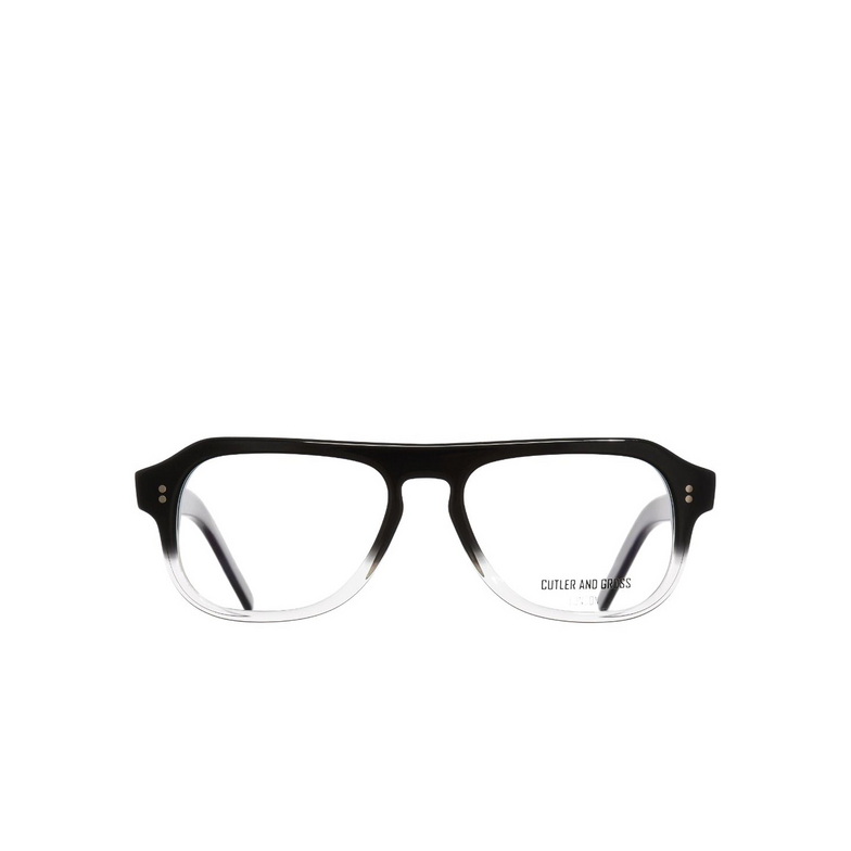 Cutler and Gross 0822V2 Eyeglasses BCF black to clear fade - 1/3