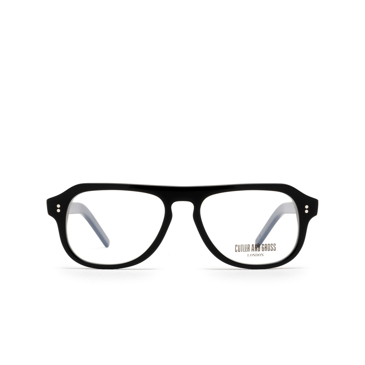 Cutler and Gross 0822V3 Eyeglasses B Black - front view
