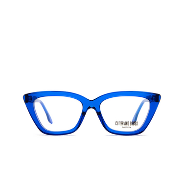 Cutler and Gross 1241 Eyeglasses rs prussian blue - front view