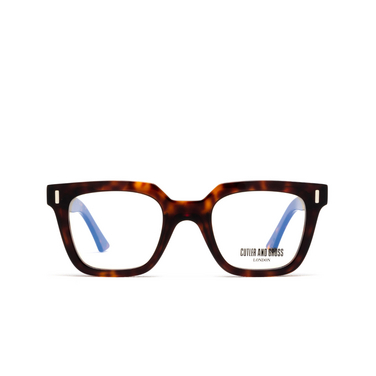 Cutler and Gross 1305 Eyeglasses 02 dark turtle - front view
