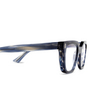 Cutler and Gross 1305 Eyeglasses 13 blue smoke - product thumbnail 3/4