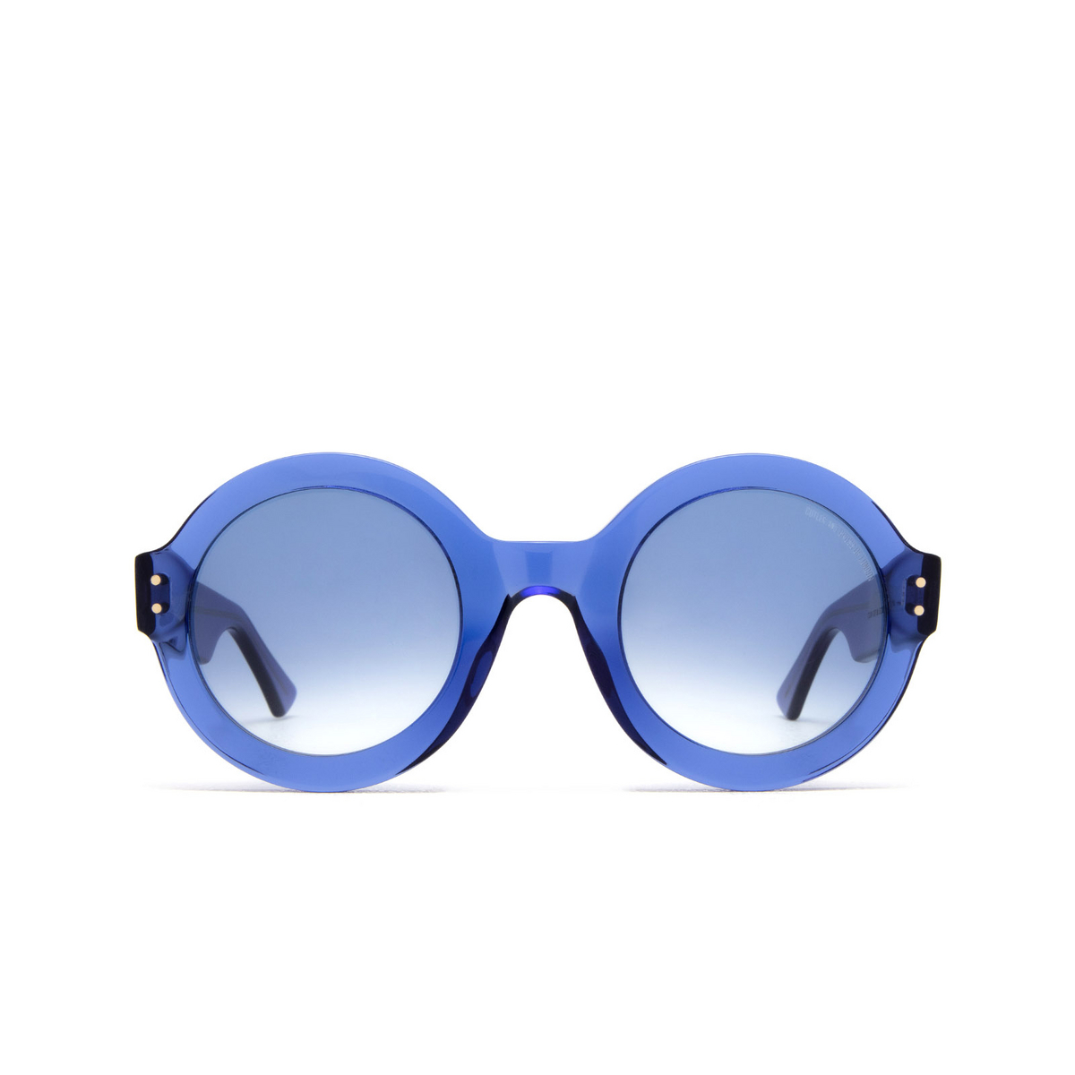 Cutler and Gross 1377 Sunglasses 06 Prussian Blue - front view