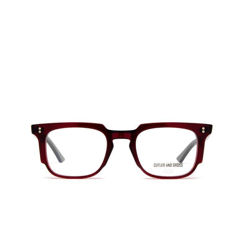 Cutler and Gross 1382 Eyeglasses 03 bordeaux - 1/4