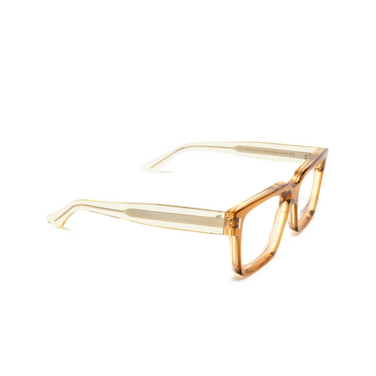 Cutler and Gross 1386 Eyeglasses 09 yellow - three-quarters view