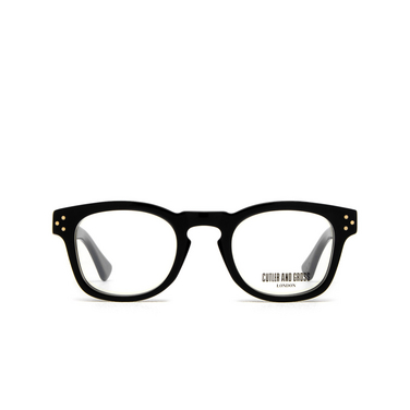 Cutler and Gross 1389 Eyeglasses 01 black - front view