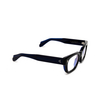 Cutler and Gross 1391 Eyeglasses 01 black on blue - product thumbnail 2/4