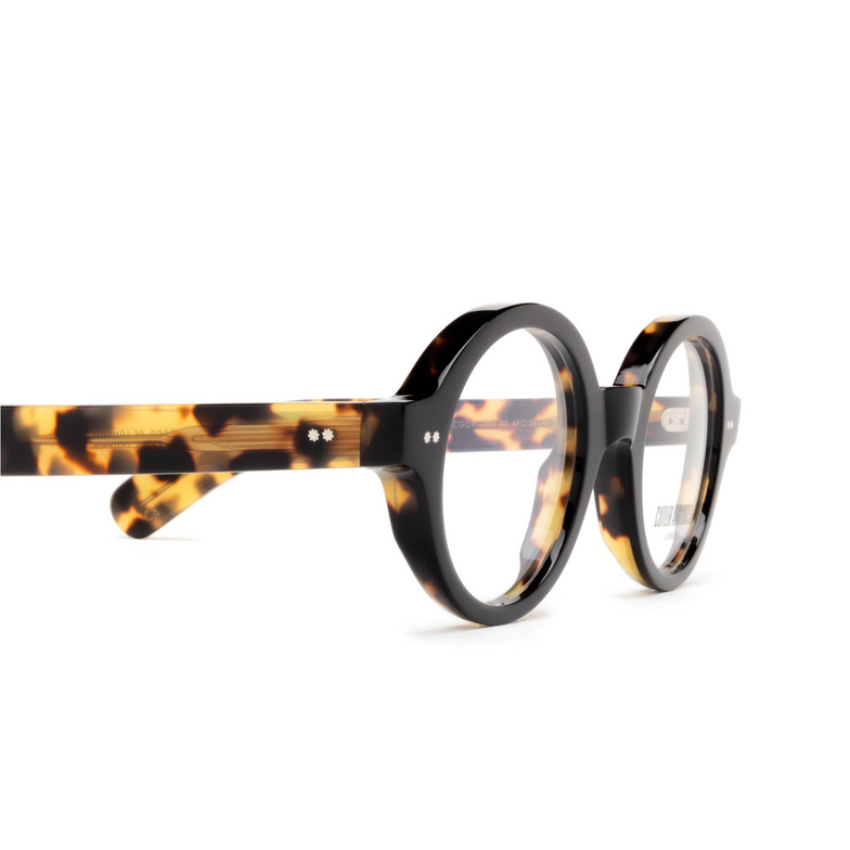 Cutler and Gross 1396 Eyeglasses 02 black on camo - 3/4