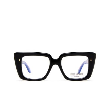 Cutler and Gross 1401 Eyeglasses 01 black - front view