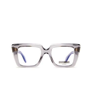 Cutler and Gross 1401 Eyeglasses 04 smoke quartz - front view