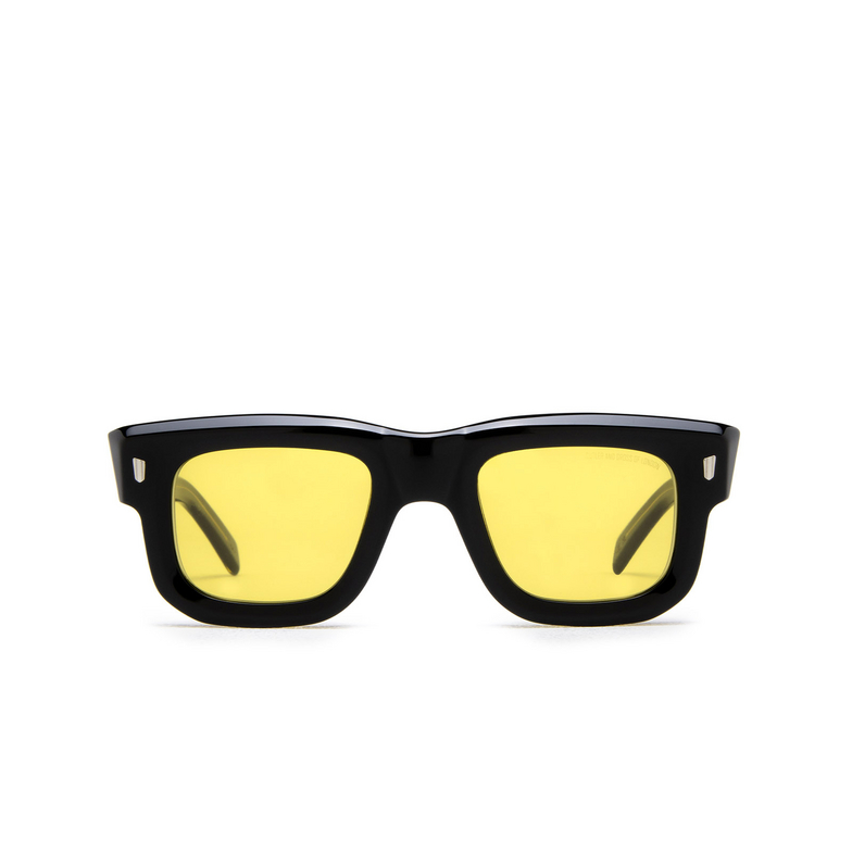 Cutler and Gross 1402 Sunglasses 01 yellow on black - 1/4