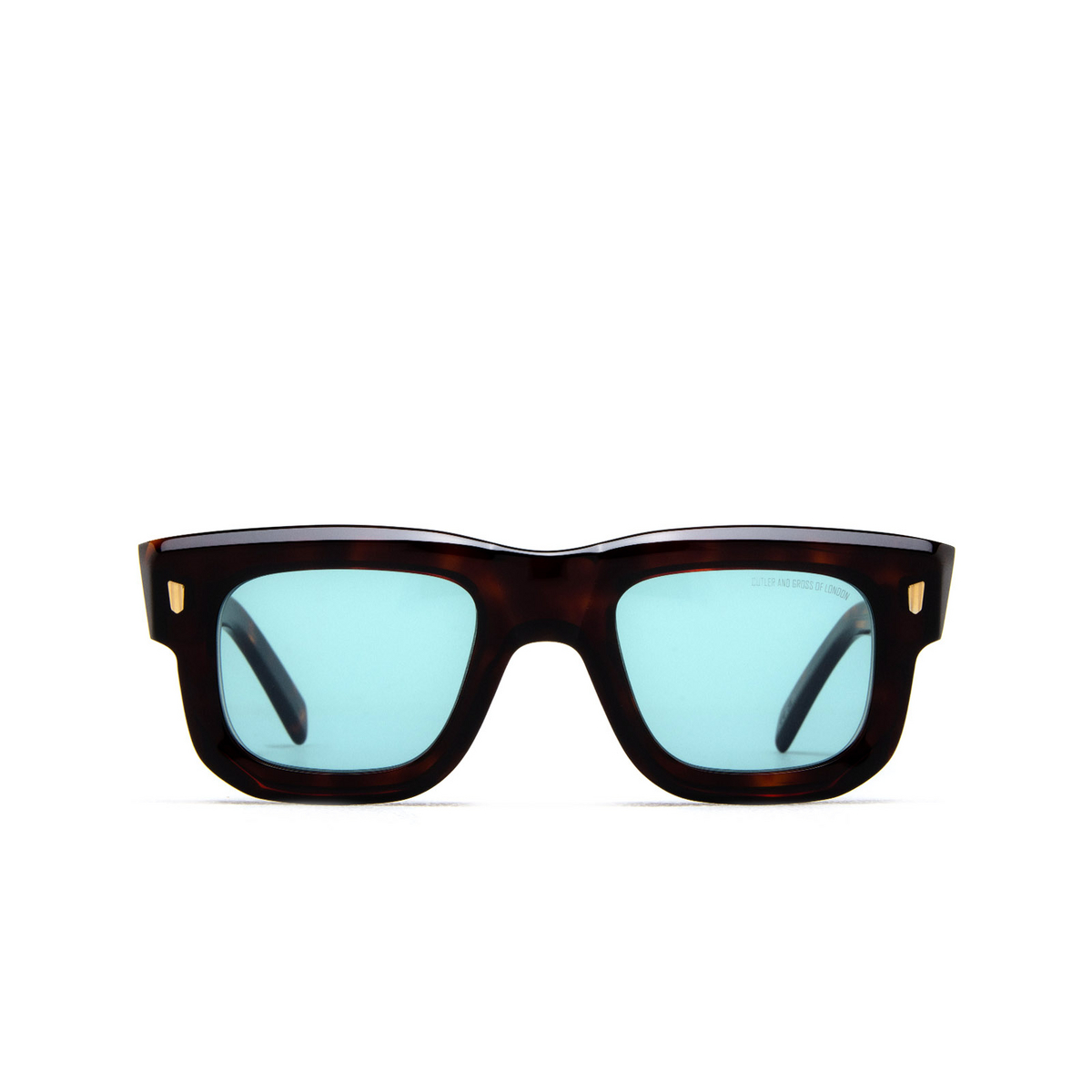 Cutler and Gross 1402 Sunglasses 03 Dark Turtle - front view