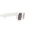 Cutler and Gross 1402 Sunglasses 04 white ivory - product thumbnail 3/4