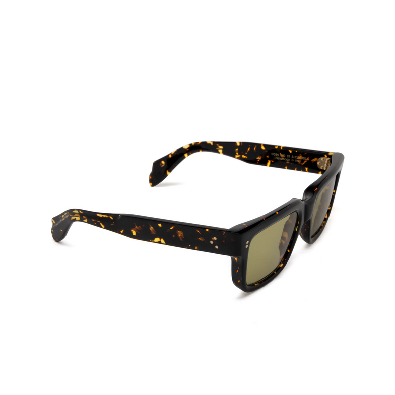 Cutler and Gross 1403 Sunglasses 02 black on havana - 2/4
